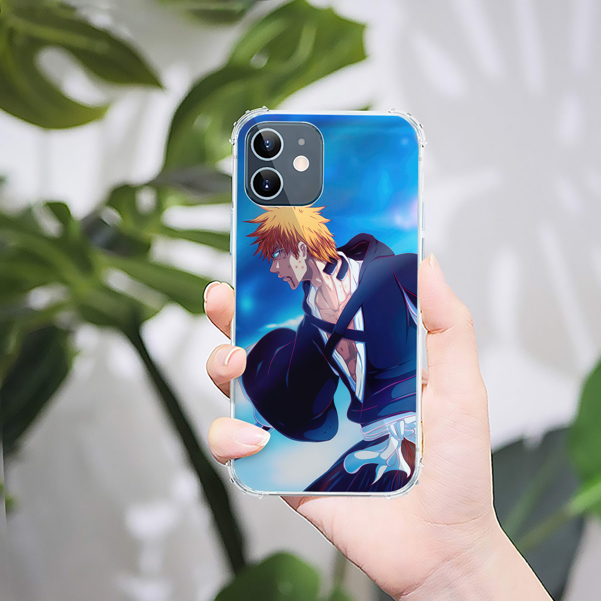 （画像用） ブリーチ BLEACH 【iPhone 12シリーズ対応】透明スマホケース（クリアソフトケース）